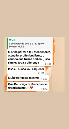 Depoimento de cliente 4 - SK Home Care